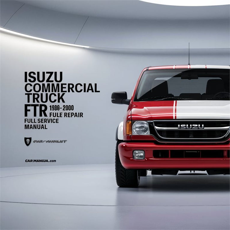 1998-2000 Isuzu FTR Commercial Truck Service Repair Workshop Manual PDF