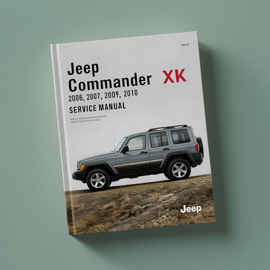 Manual de servicio y reparación del Jeep Commander XK 2006 2007 2008 2009 2010