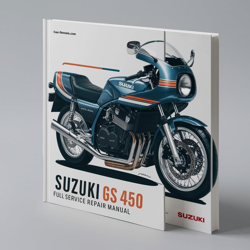 Manual de reparación y servicio completo de Suzuki GS450 1979-1985