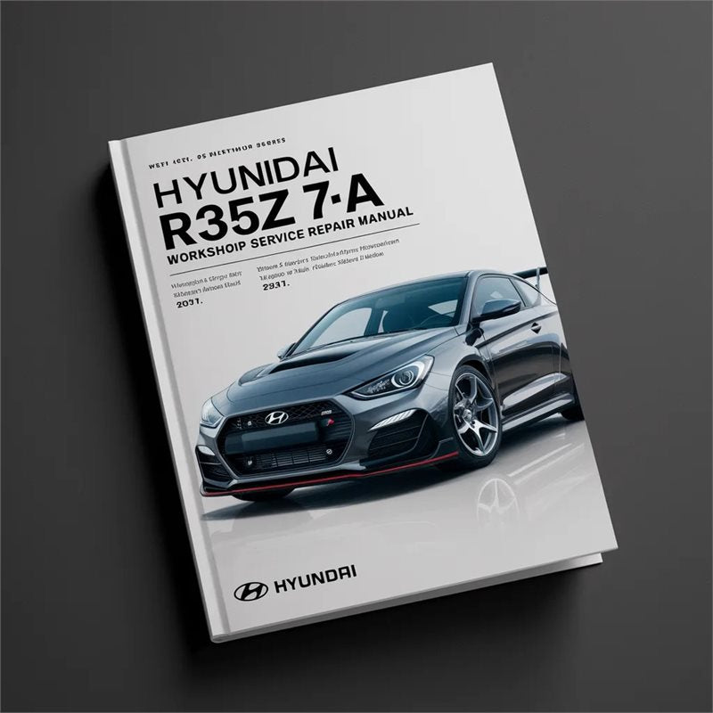 Hyundai R35Z 7A Service Repair Workshop Manual PDF