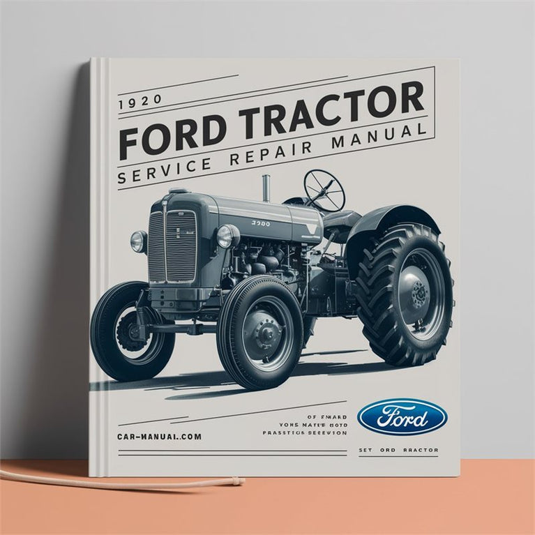 Ford 1920 Tractor Service Repair Workshop Manual PDF