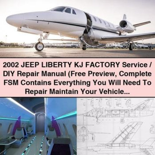2002 Jeep Liberty KJ Service Repair Workshop Manual PDF