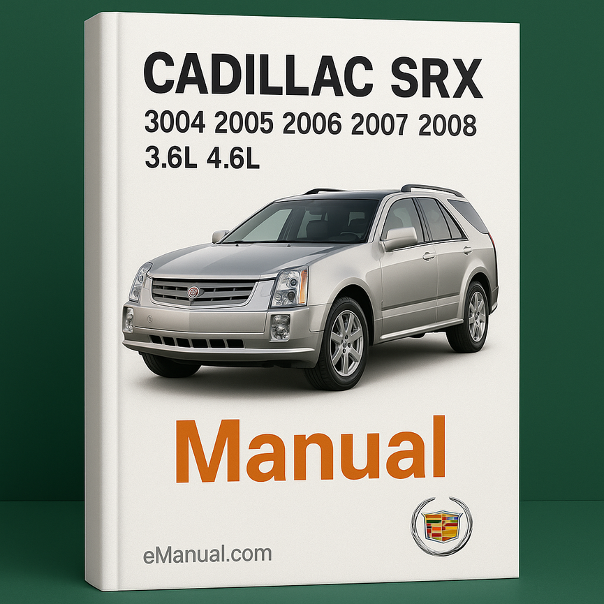 Cadillac SRX 2004 2005 2006 2007 2008 3.6L 4.6L Manual