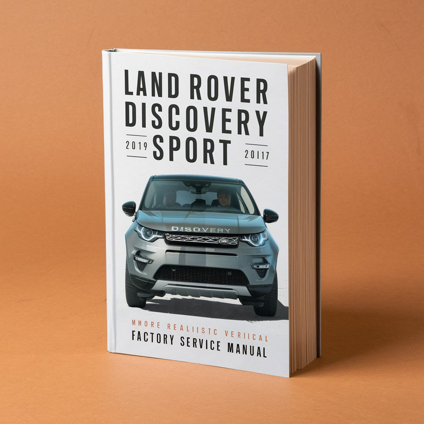 Manual de reparación y servicio de fábrica de Land Rover Discovery Sport 2014-2017