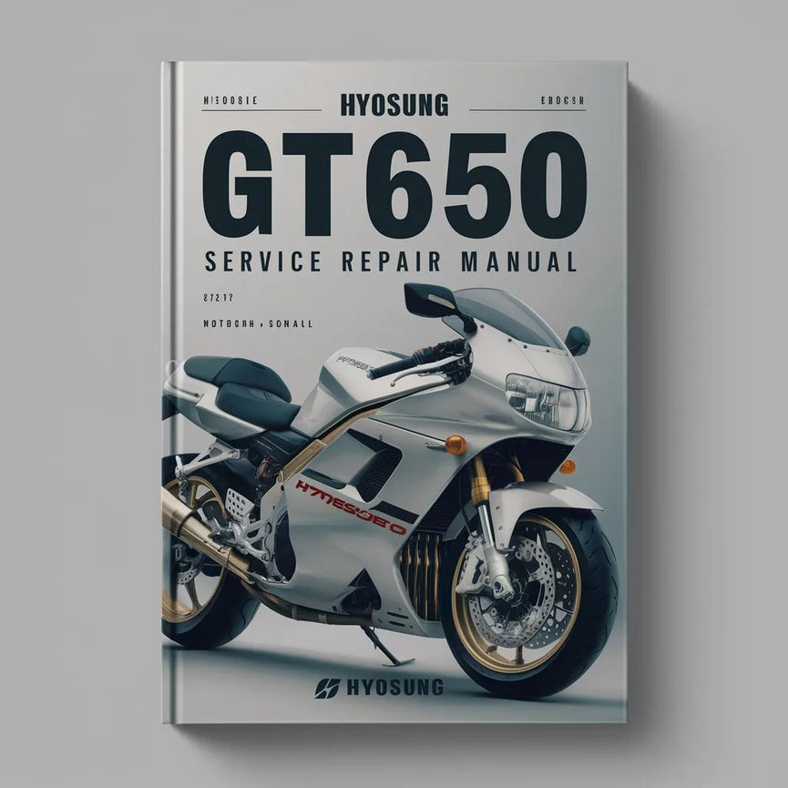 Hyosung GT650 Service-Reparaturhandbuch