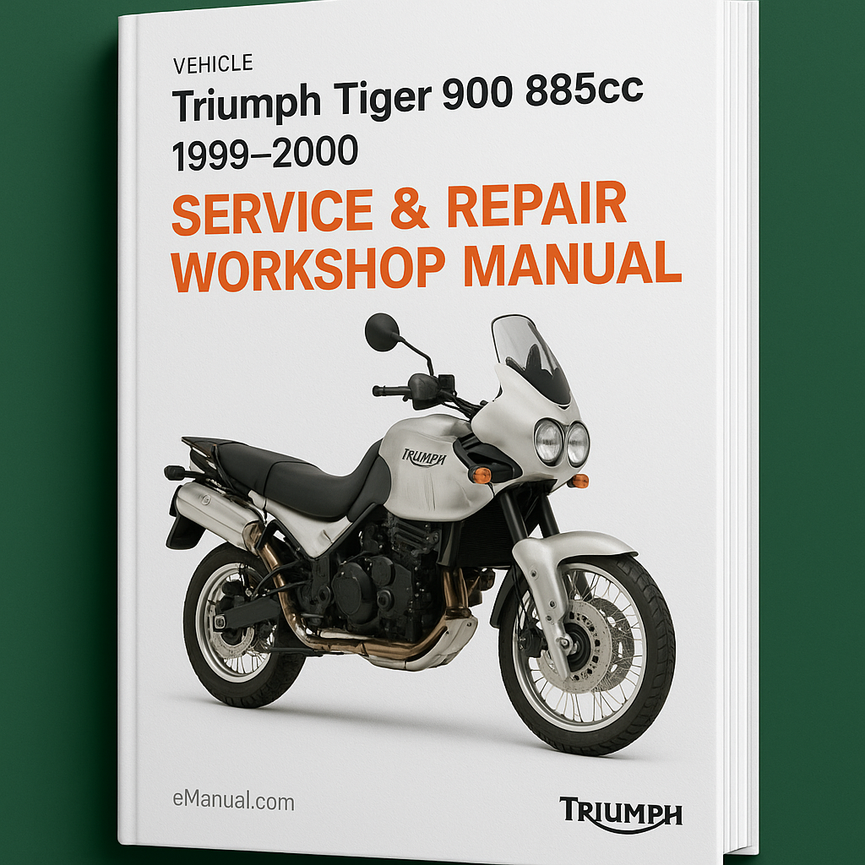 Triumph Tiger 900 885cc 1999 2000 Service Repair Workshop Manual