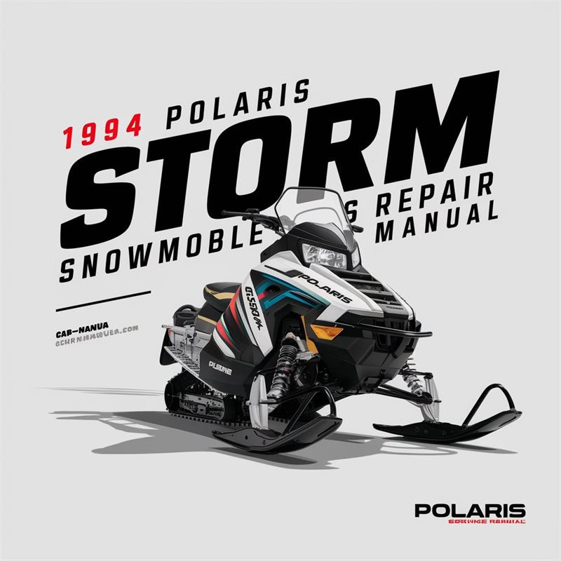 1994 Polaris Storm Snowmobile Service Repair Workshop Manual PDF