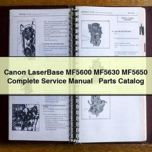 Canon Laserbase MF5600 MF5630 MF5650 Parts Catalog PDF