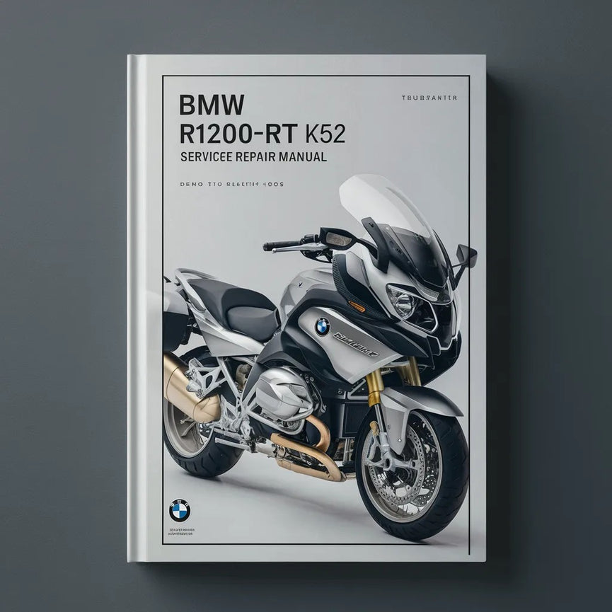 Manual de servicio y reparación de BMW R1200RT K52 2014