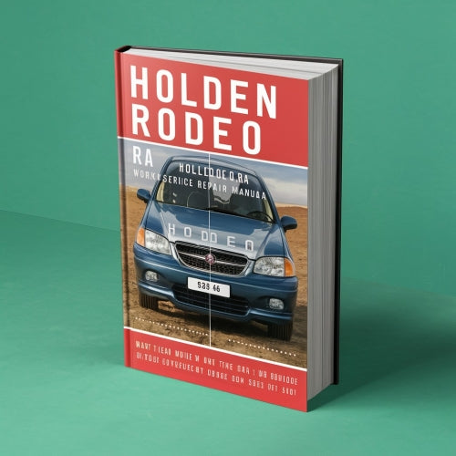 Manual de reparación y servicio del taller Holden Rodeo RA 03-06