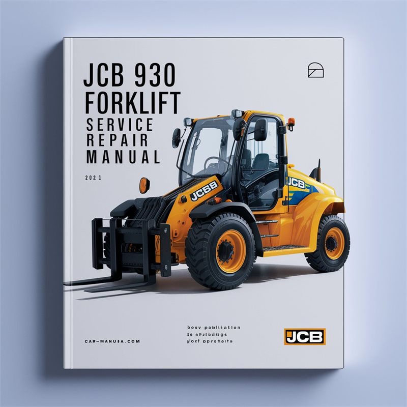 JCB 930 Forklift Service Repair Workshop Manual PDF