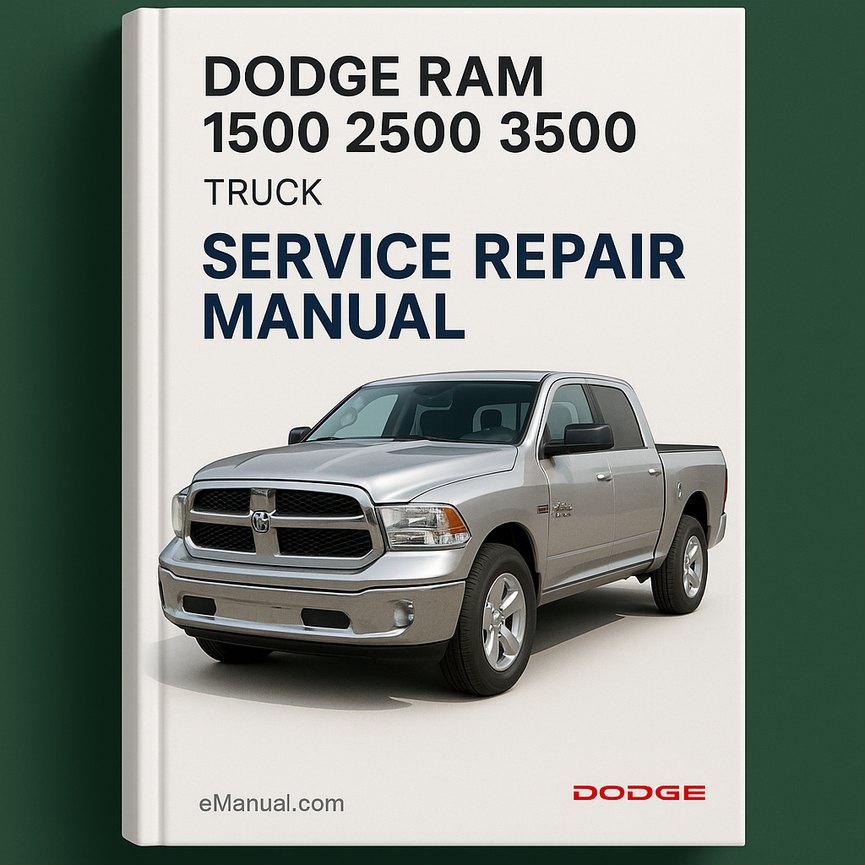 DODGE RAM Truck 1500 2500 3500 Service Repair Manual