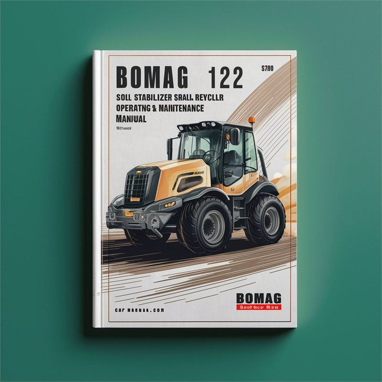 Bomag MPH 122 Soil Stabilizer Asphalt Recycler Operating Service Repair Workshop Manual PDF