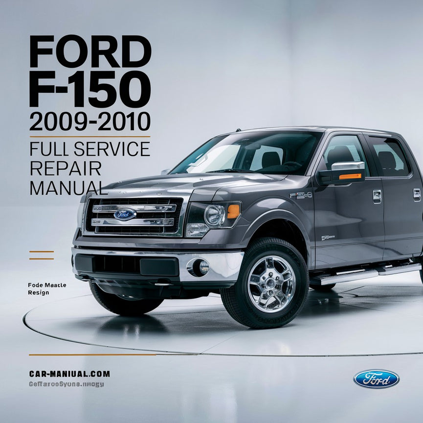 Manual de reparación y servicio completo de Ford F150 2009-2010