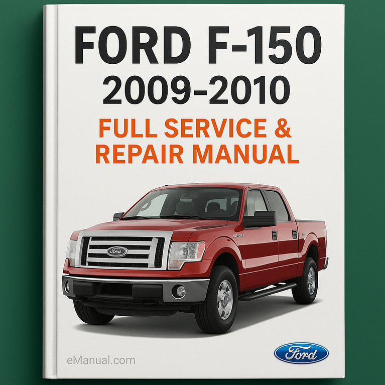 Manual de reparación y servicio completo de Ford F150 2009-2010