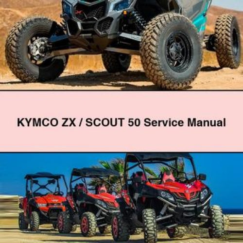 KYMCO ZX/SCOUT 50 Service-Reparaturhandbuch