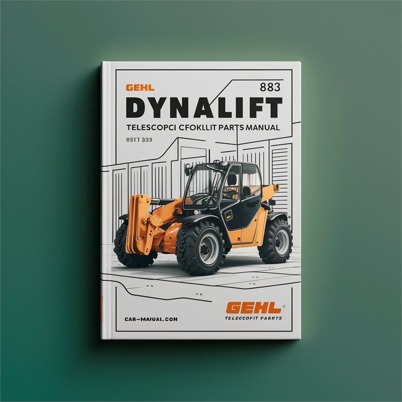 Gehl 883 Dynalift Telescopic Forklift Parts Catalog PDF