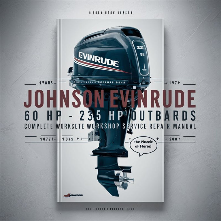 1973-1991 Johnson Evinrude 60-235 Hp Outboards Service Repair Workshop Manual PDF