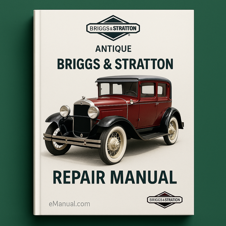 Briggs & Stratton Antique Repair Manual CE8069