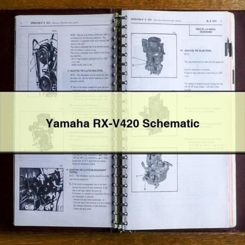 Yamaha RX-V420 Schematic