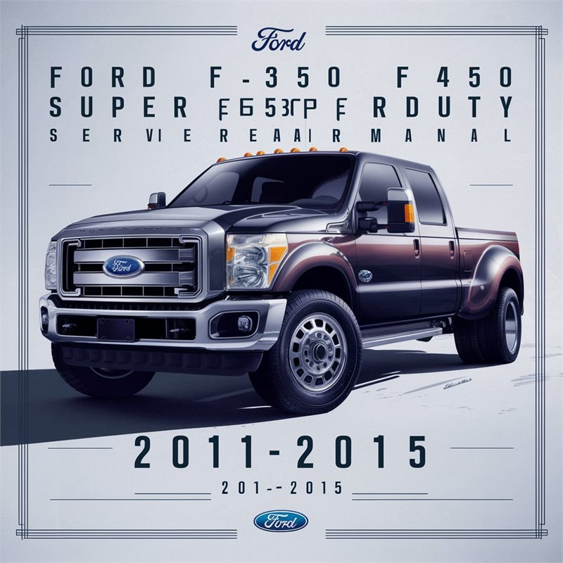 2011-2015 Ford F 250 F350 450 550 Super Duty Service Repair Workshop Manual PDF