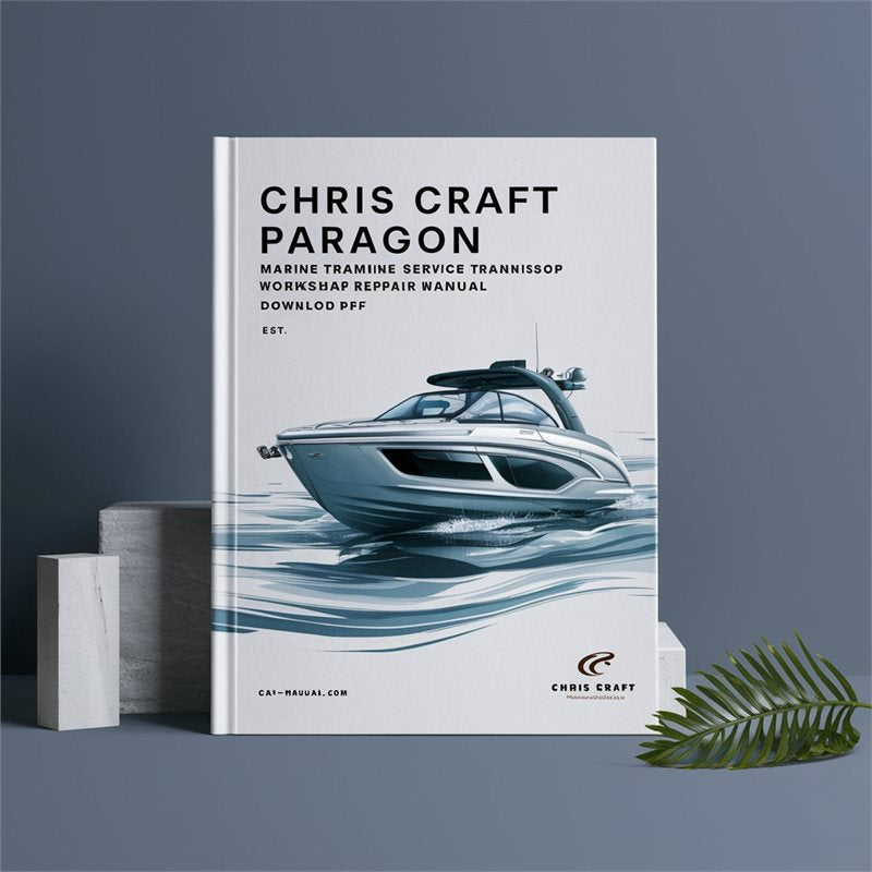 Outboard Engines Chris Craft Paragon Marine Transmission Service Repair Workshop Manual PDF
