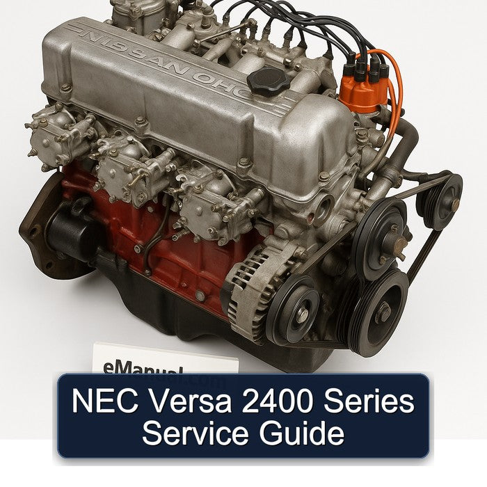 Datsun L Series & Z NEC Versa 2400 Service Repair Workshop Manual PDF