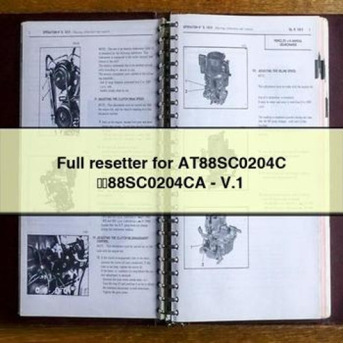 Full resetter for AT88SC0204C АТ88SC0204CA - V.1