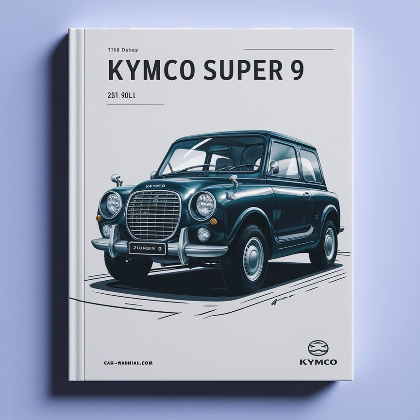 Kymco Super 9 Komplettes Service-Reparaturhandbuch