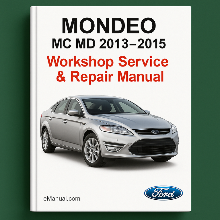 Manual de servicio y reparación del taller MONDEO MC MD 2013-2015
