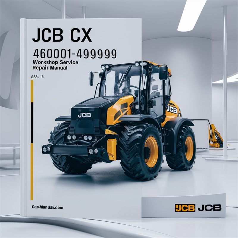 JCB 3 CX 460001-499999 Service Repair Workshop Manual PDF