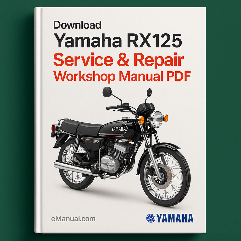 Download Yamaha RX125 RX 125 Service Repair Workshop Manual PDF