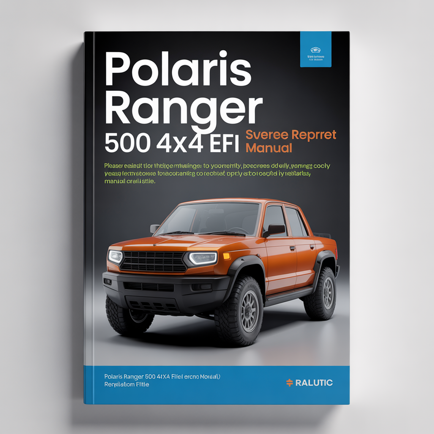Polaris Ranger 500 4X4 EFI 2009 Service Repair Manual