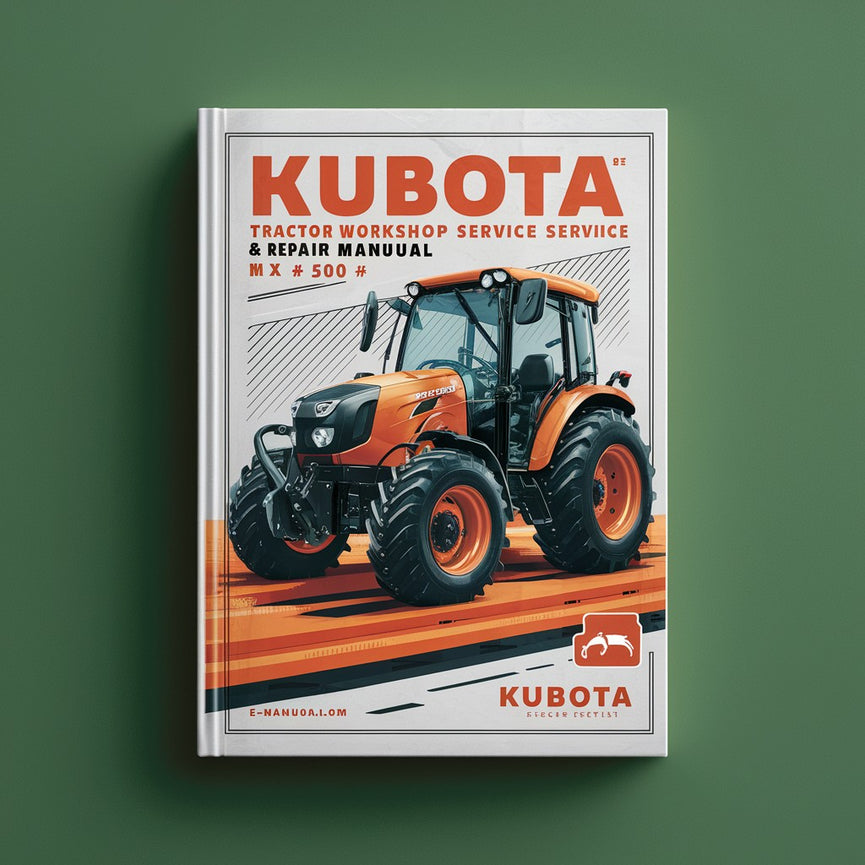 Kubota MX5000 Tractor Workshop Service Repair Manual MX 5000 1 Download PDF