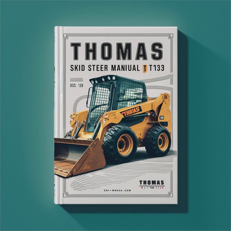 Thomas Skid Steer T103 T133 Service Repair Workshop Manual PDF