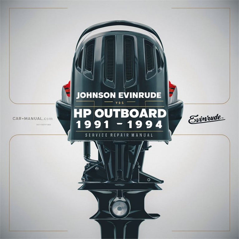 1991-1994 Johnson Evinrude 60 HP Outboard Service Repair Workshop Manual PDF