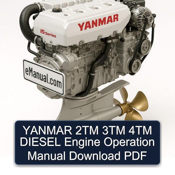 Yanmar 2TM 3TM 4TM Diesel Engine Operation Service Repair Workshop Manual PDF
