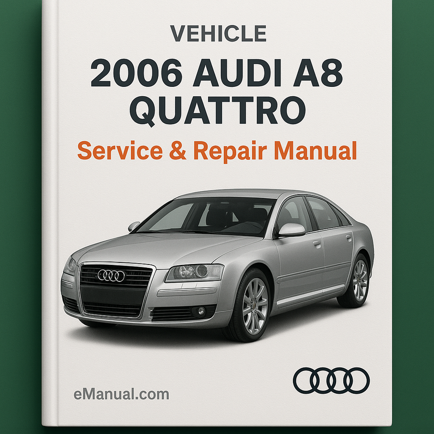Manual de servicio y reparación del Audi A8 QUATTRO 2006