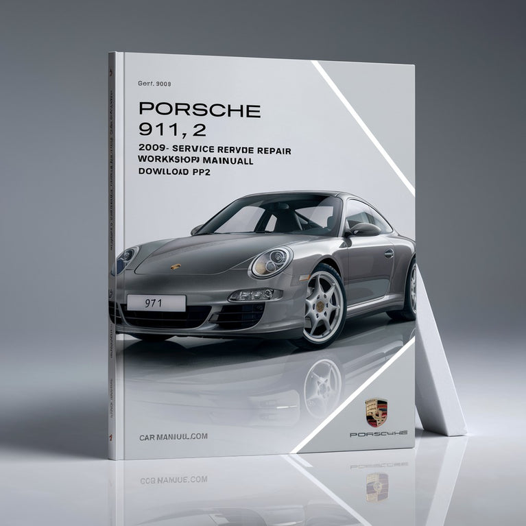 Porsche 911 997.2 Gen 2 2009-2013 Service-Reparatur-Werkstatthandbuch