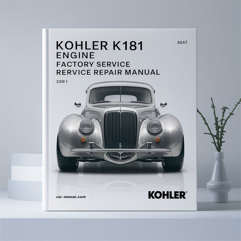 Kohler K Series K181 Engine Service Repair Workshop Manual PDF