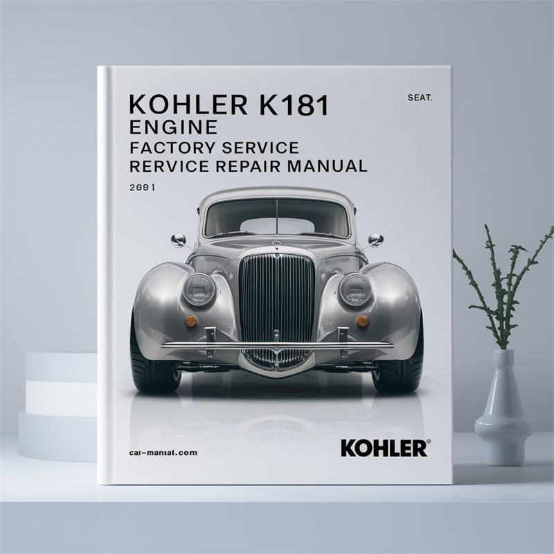Kohler K Series K181 Engine Service Repair Workshop Manual PDF