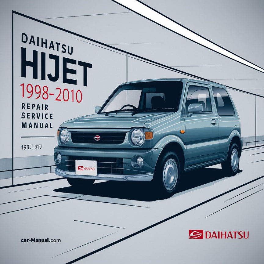 Manual de servicio y reparación de Daihatsu Hijet 1998-2010