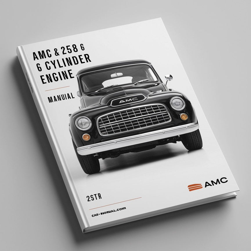 Manual de reconstrucción de motores de 6 cilindros AMC 232 y 258