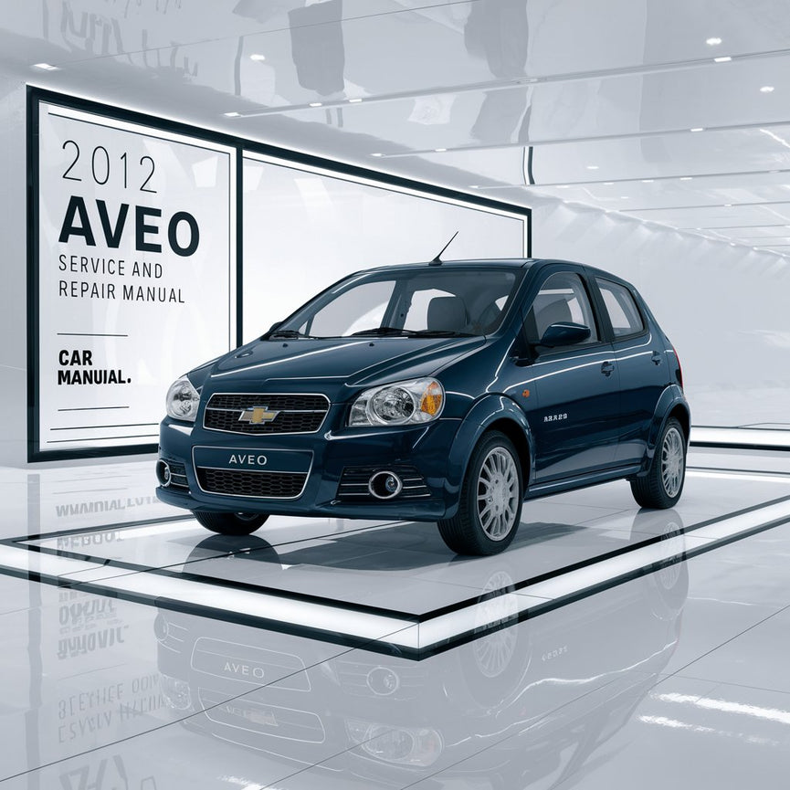 Manual de servicio y reparación del Chevrolet Aveo 2012