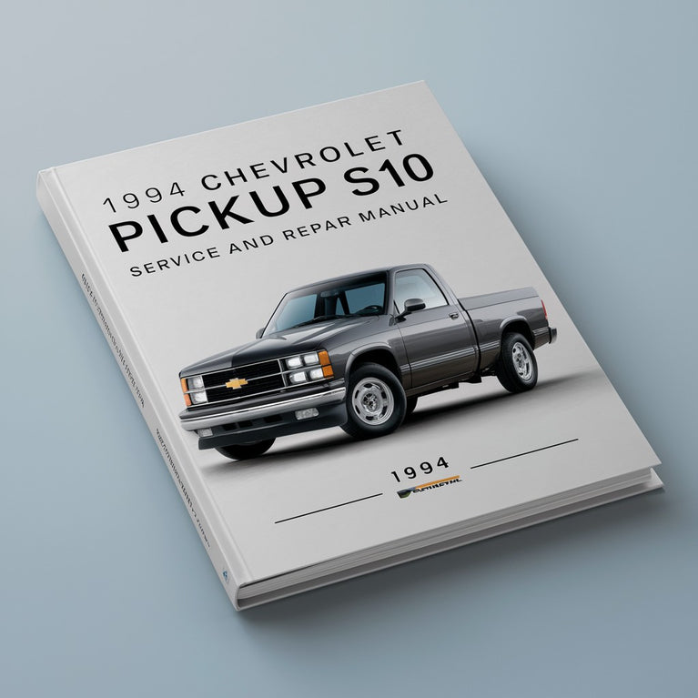 1994 Chevrolet Pickup S10 Service- und Reparaturhandbuch