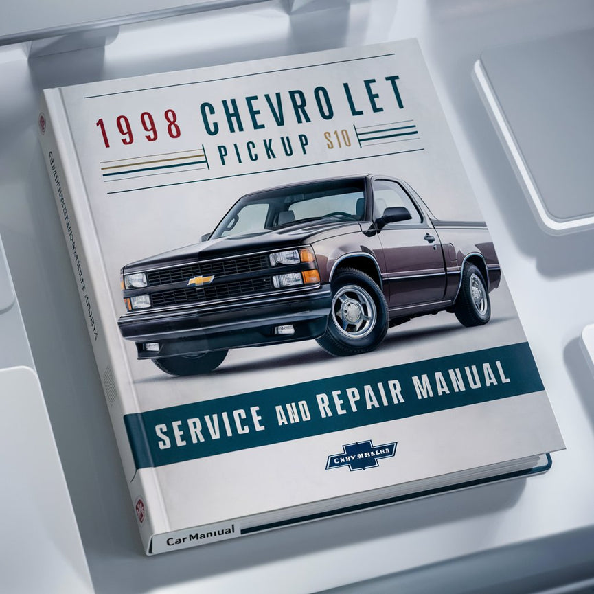 1998 Chevrolet Pickup S10 Service- und Reparaturhandbuch