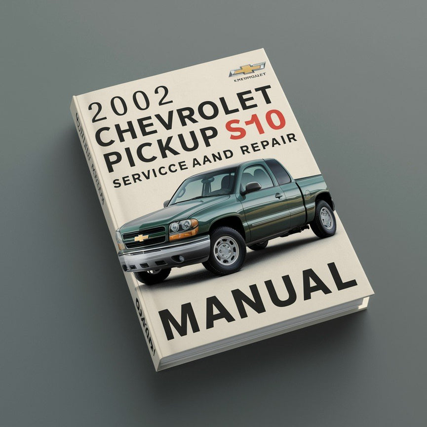 Manual de servicio y reparación de la camioneta Chevrolet S10 2002