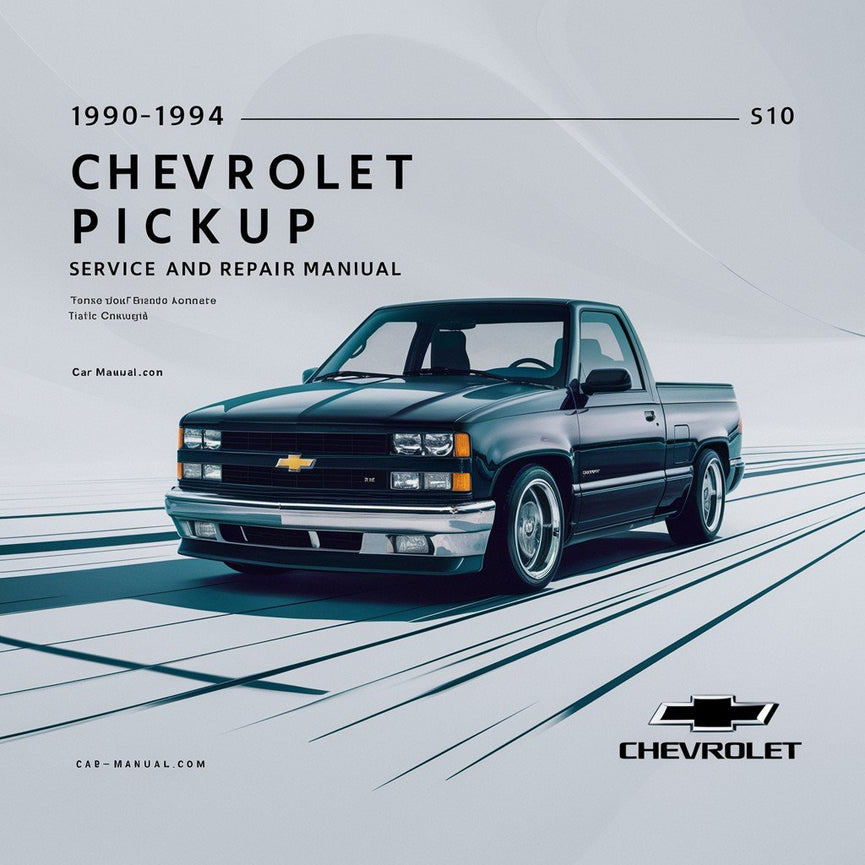 1990-1994 Chevrolet Pickup S10 Service- und Reparaturhandbuch