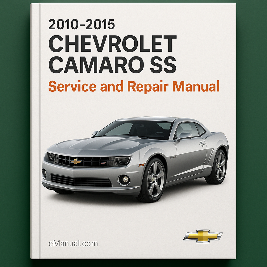 2010-2015 Chevrolet Camaro SS Wartungs- und Reparaturhandbuch