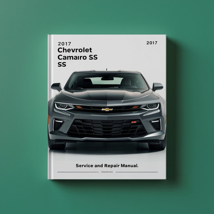 Manual de servicio y reparación del Chevrolet Camaro SS 2017